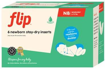 Novorozenecké vkládací plenky Flip Stay Dry