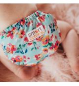 Smart Bottoms Too Smart Cover 2.0 AQUA FLORAL