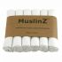 MuslinZ Bamboo/Organic Cotton Muslin Squares WHITE