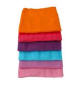 Bright Bots Coloured Muslin Squares GIRLS