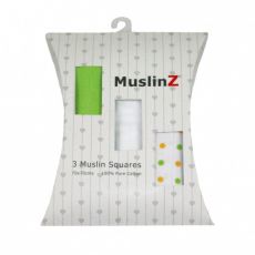 MuslinZ Cotton Muslin Squares GREEN