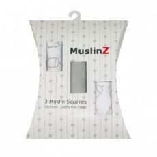 MuslinZ Cotton Muslin Squares WOODLAND