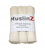 MuslinZ Cotton Muslin Squares UNBLEACHED