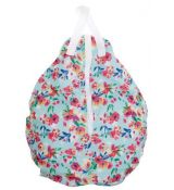 Smart Bottoms Hanging Wet Bag AQUA FLORAL