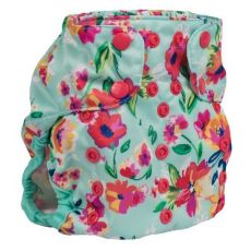 Smart Bottoms Too Smart Cover 2.0 AQUA FLORAL