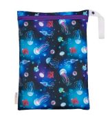 Smart Bottoms ON THE GO Wet Bag OCEAN BLOOMS