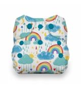 Thirsties Natural NEWBORN AIO Rainbow patentky