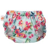 Smart Bottoms Lil' Swimmer 2.0 AQUA FLORAL Large