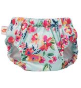 Smart Bottoms Lil' Swimmer 2.0 AQUA FLORAL Small