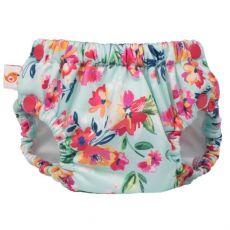 Smart Bottoms Lil' Swimmer 2.0 AQUA FLORAL Small