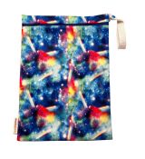 Smart Bottoms ON THE GO Wet Bag RAINBOW GALAXY