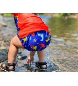 Smart Bottoms Lil' Swimmer 2.0 DINOS Medium