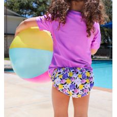 Smart Bottoms Lil' Swimmer 2.0 VIOLETS Small