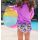 Smart Bottoms Lil' Swimmer 2.0 VIOLETS Small