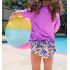 Smart Bottoms Lil' Swimmer 2.0 VIOLETS Small