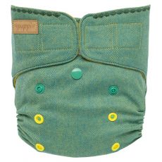 Puppi SIO Merino Wool OS+ Cover GREEN HERRINGBONE suchý zip