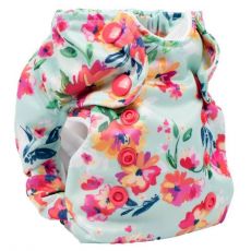 Smart Bottoms Born Smart 2.0 AQUA FLORAL