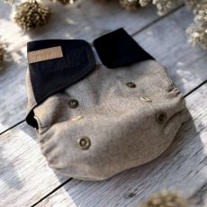 Puppi Merino Wool NB Cover SIAMESE BLACK suchý zip
