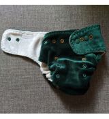 Puppidiapers Fitted OS Emerald