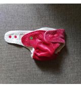 Puppidiapers Fitted NB Pink Blush