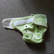 Puppidiapers Fitted MOS Chilling Mint suchý zip