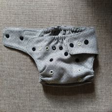 Puppidiapers SIO Merino Wool OS Cover TIMELESS ELEGANCE