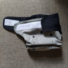 Puppidiapers SIO Merino Wool OS Cover NIGHTFALL suchý zip